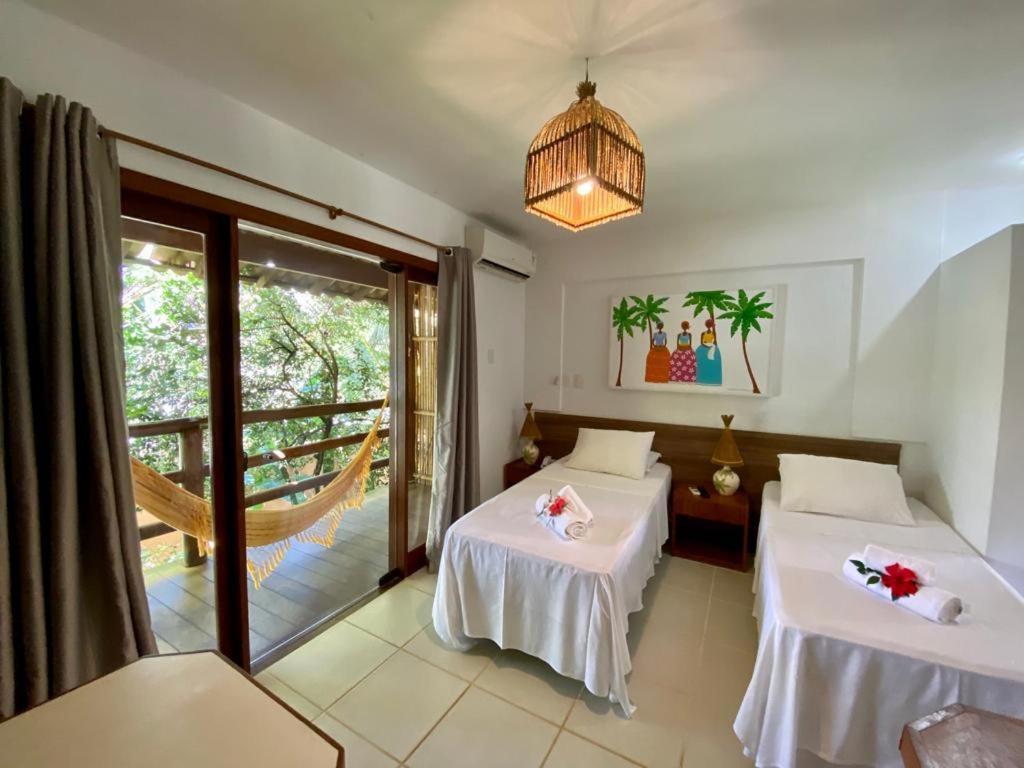 Pousada Vila Do Dengo Итакаре Экстерьер фото