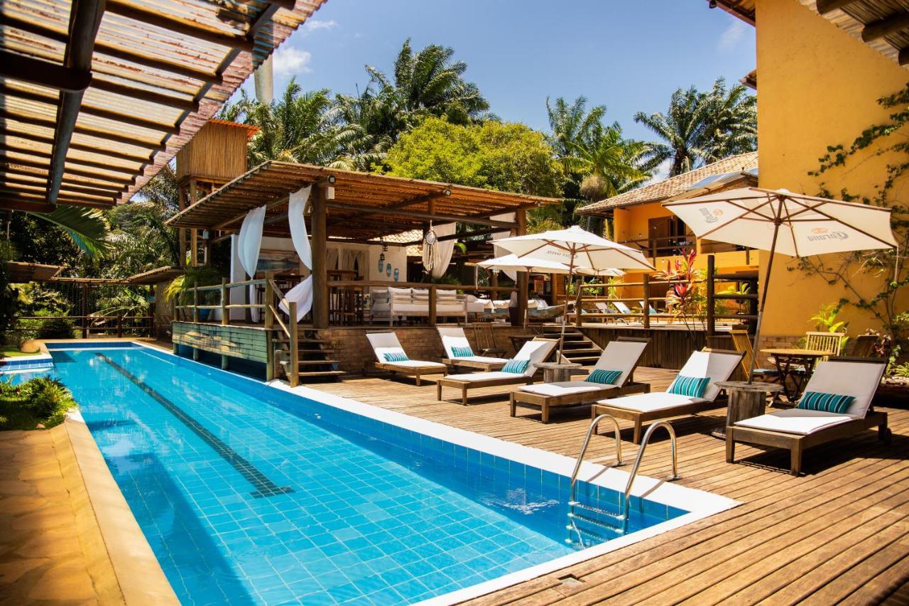Pousada Vila Do Dengo Итакаре Экстерьер фото