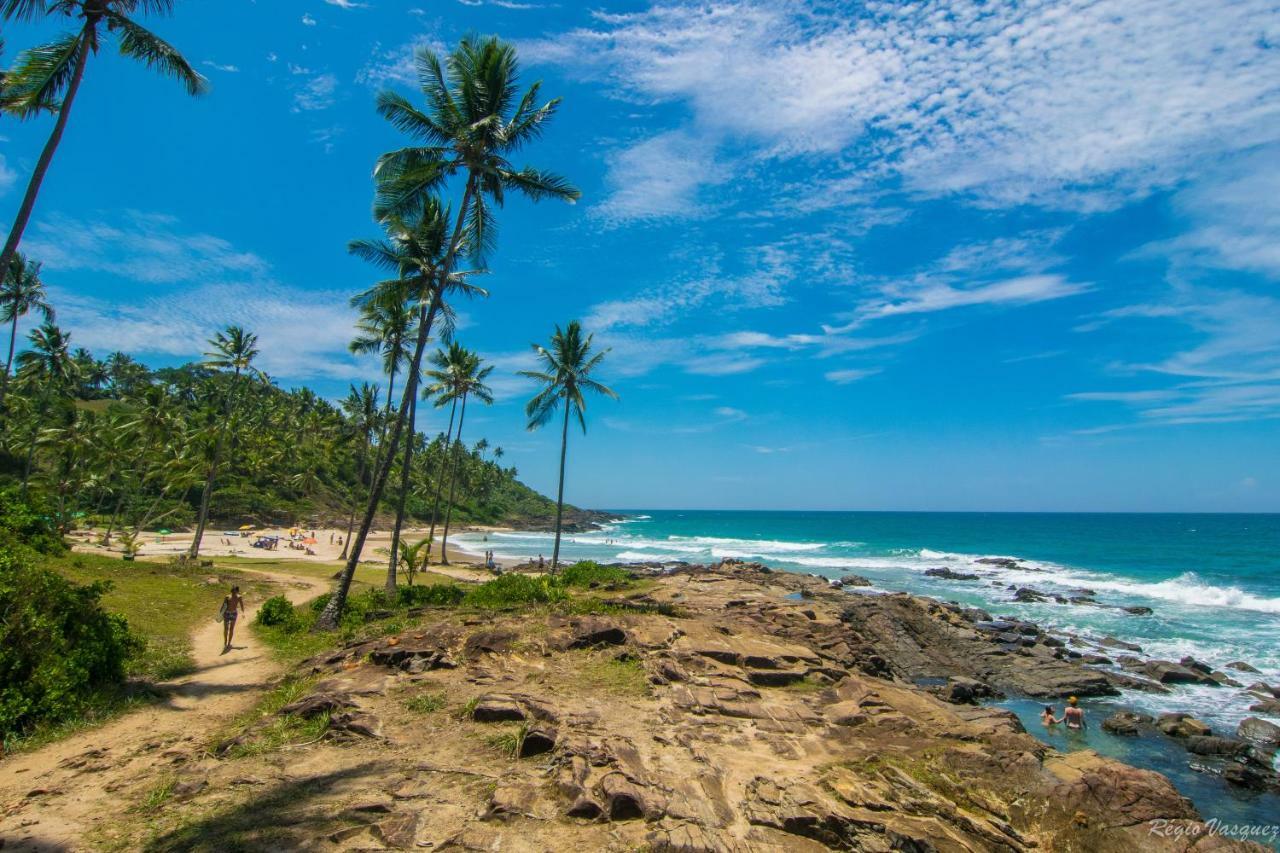 Pousada Vila Do Dengo Итакаре Экстерьер фото